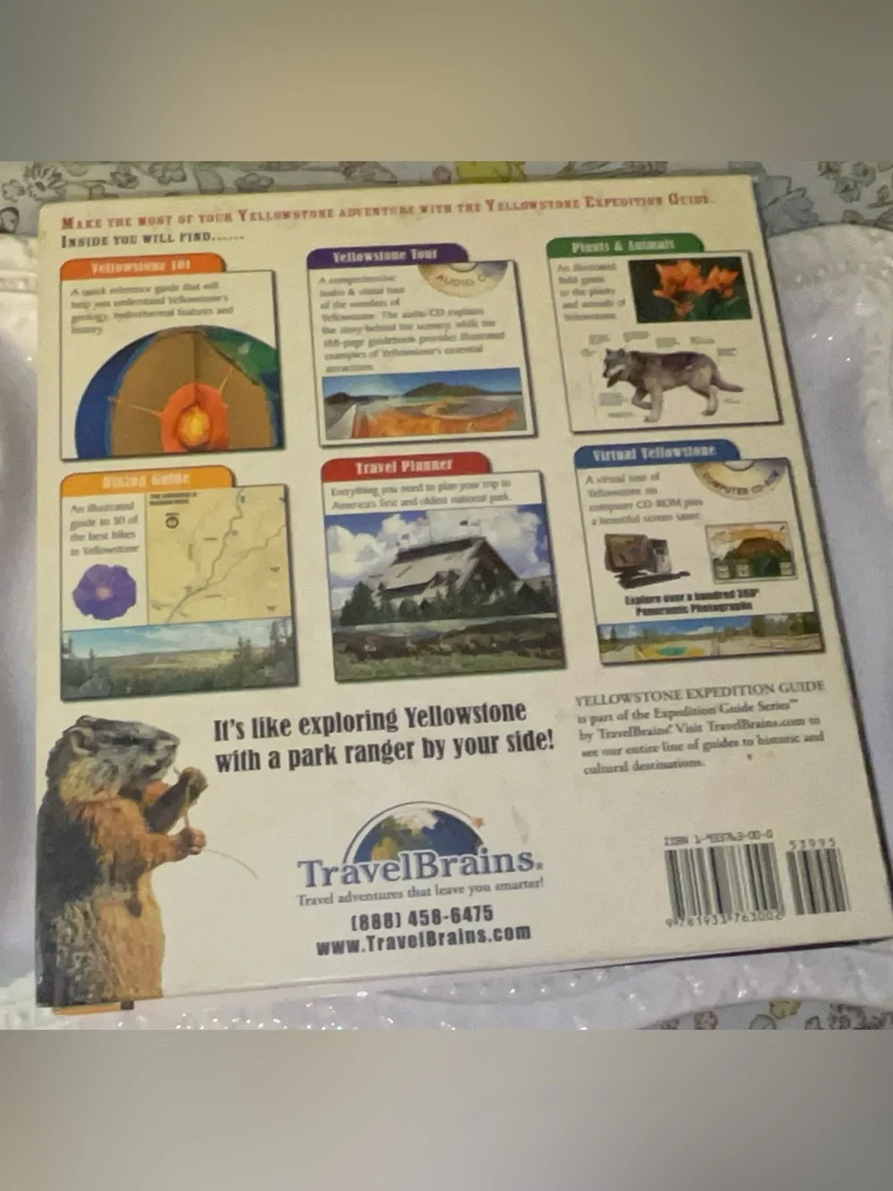 Yellowstone Expedition Guide Book no CD
